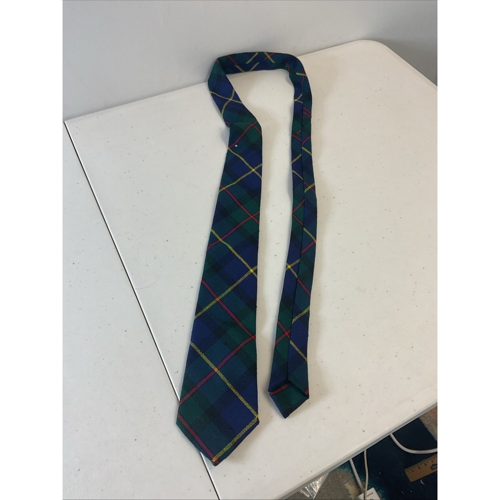 MacCleaod Clan Scotland Wool Clan‎ Tartan Tie Scottish Traditional